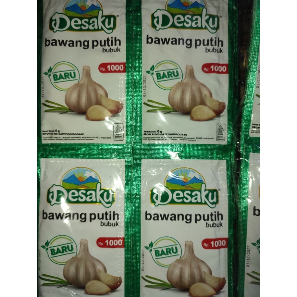 

Desaku Bawang Putih Bubuk 12 Sachet