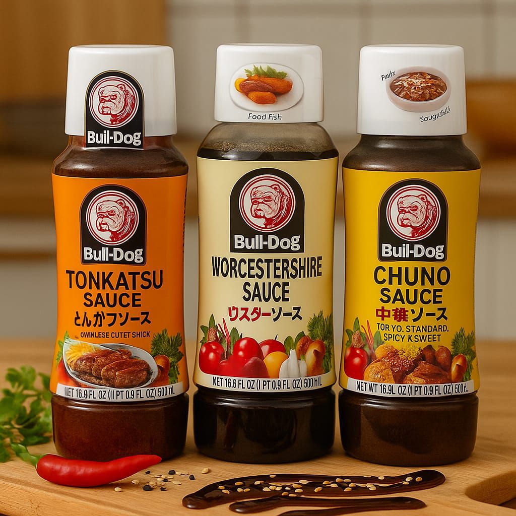 

Bull-dog japanese sauce 500ml