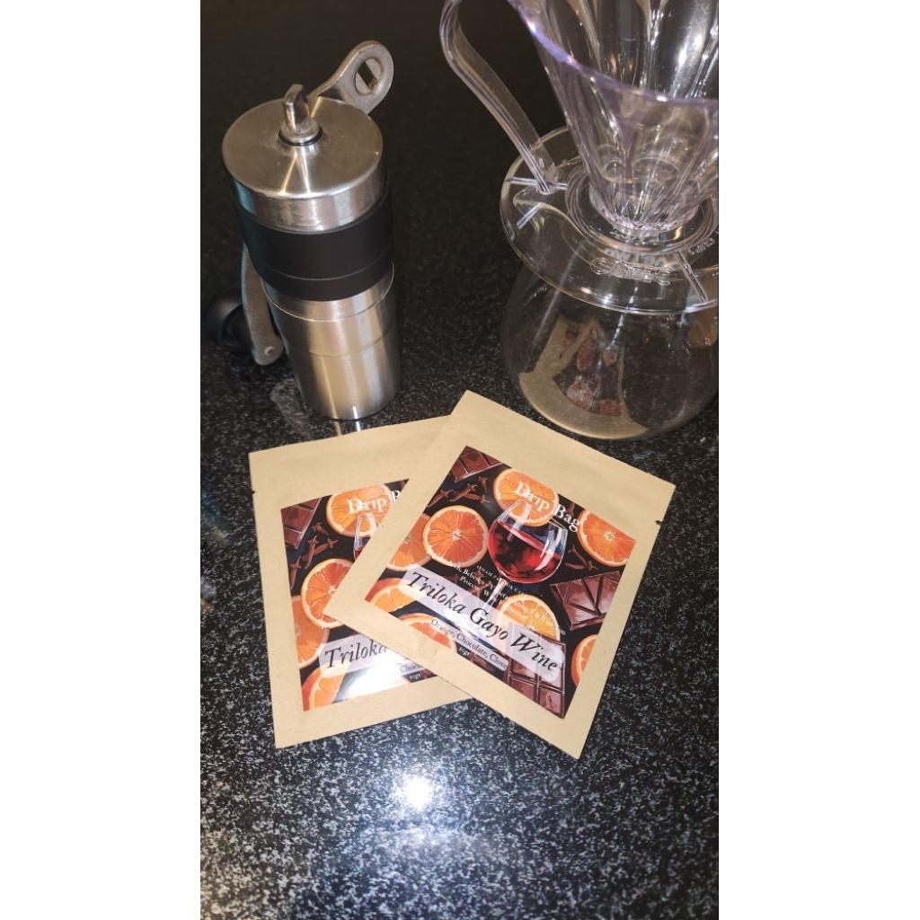 

Drip bag Triloka Gayo Wine