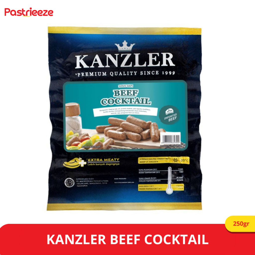 

Kanzler Beef Cocktail 250gr - 1 pack
