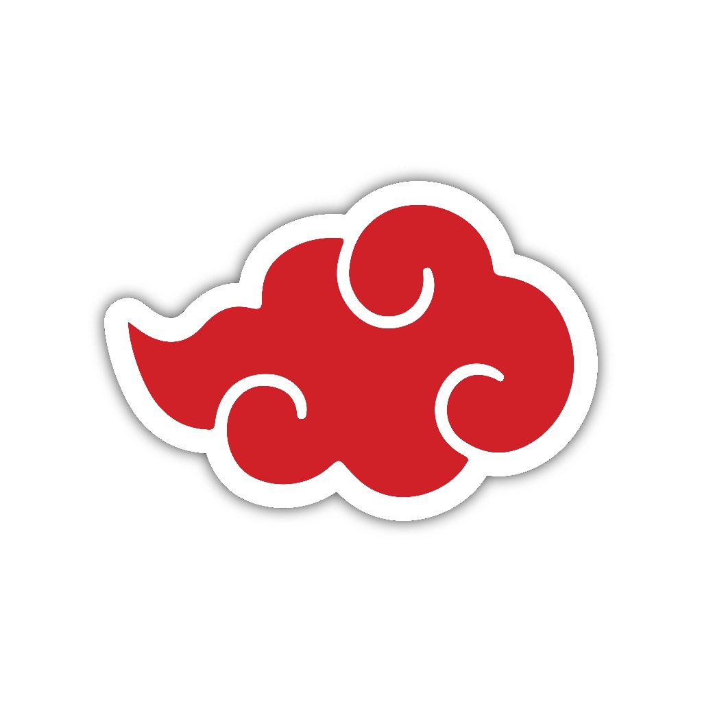 

ZV120 sticker uciha karakter kartun anime aesthetic, stiker vinyl satuan