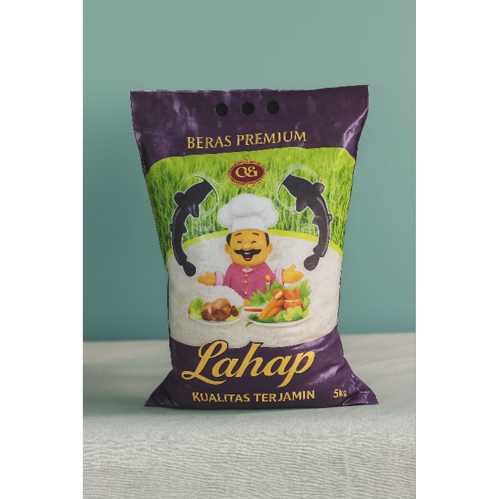 

Beras Lahap Lele/Lahap Koki 5kgx2 pcs
