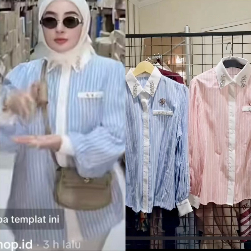Shelasaukia ATASAN KEMEJA ORi 100% Gamis Premium Lembut ORi Dijamin