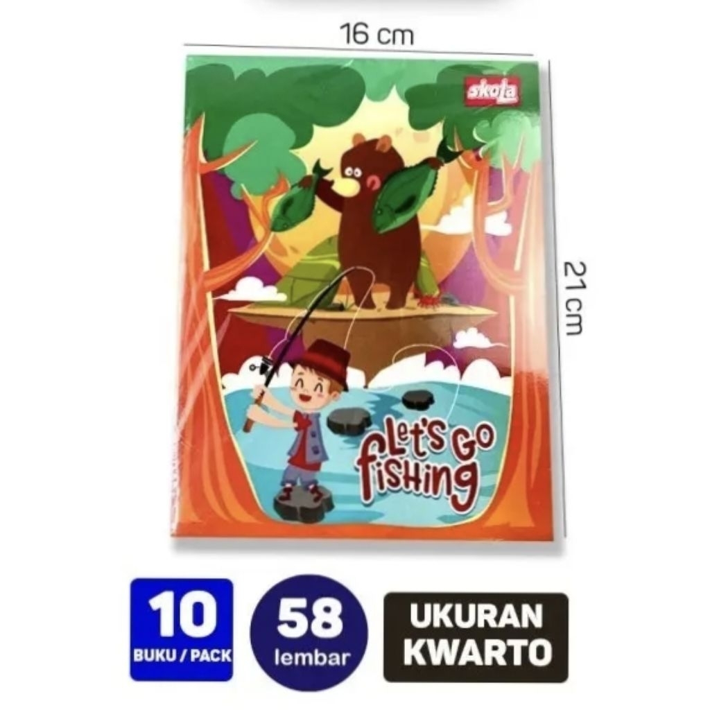 

Buku Kuarto SkoLa Tebal 58 Lembar [Keluarga Sidu]