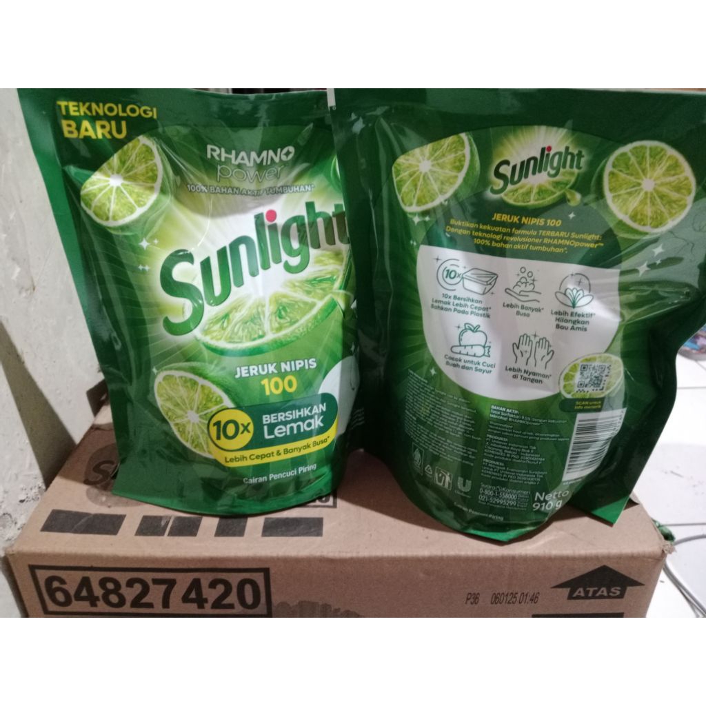 SUNLIGHT 1 KARTON ISI 6 PCS UKURAN 910GR