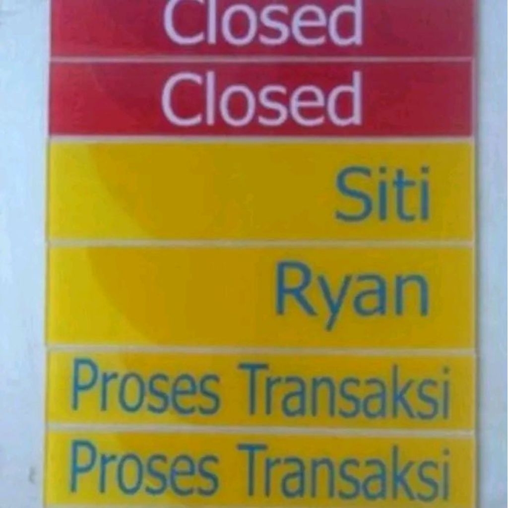 

Nama/Desk/BCA/Papan/Nama/Meja/Teller/CSO