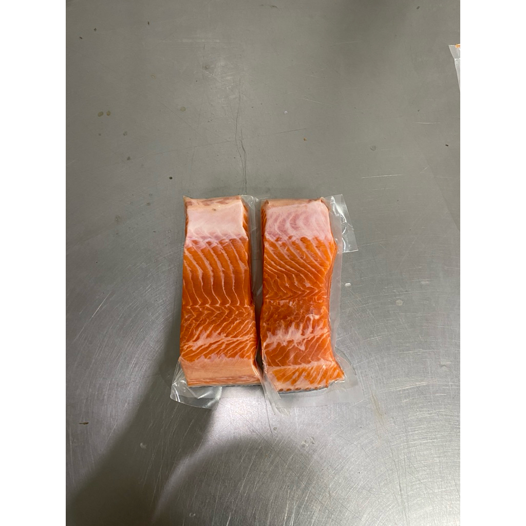

Salmon sashimi grade portion 250gram