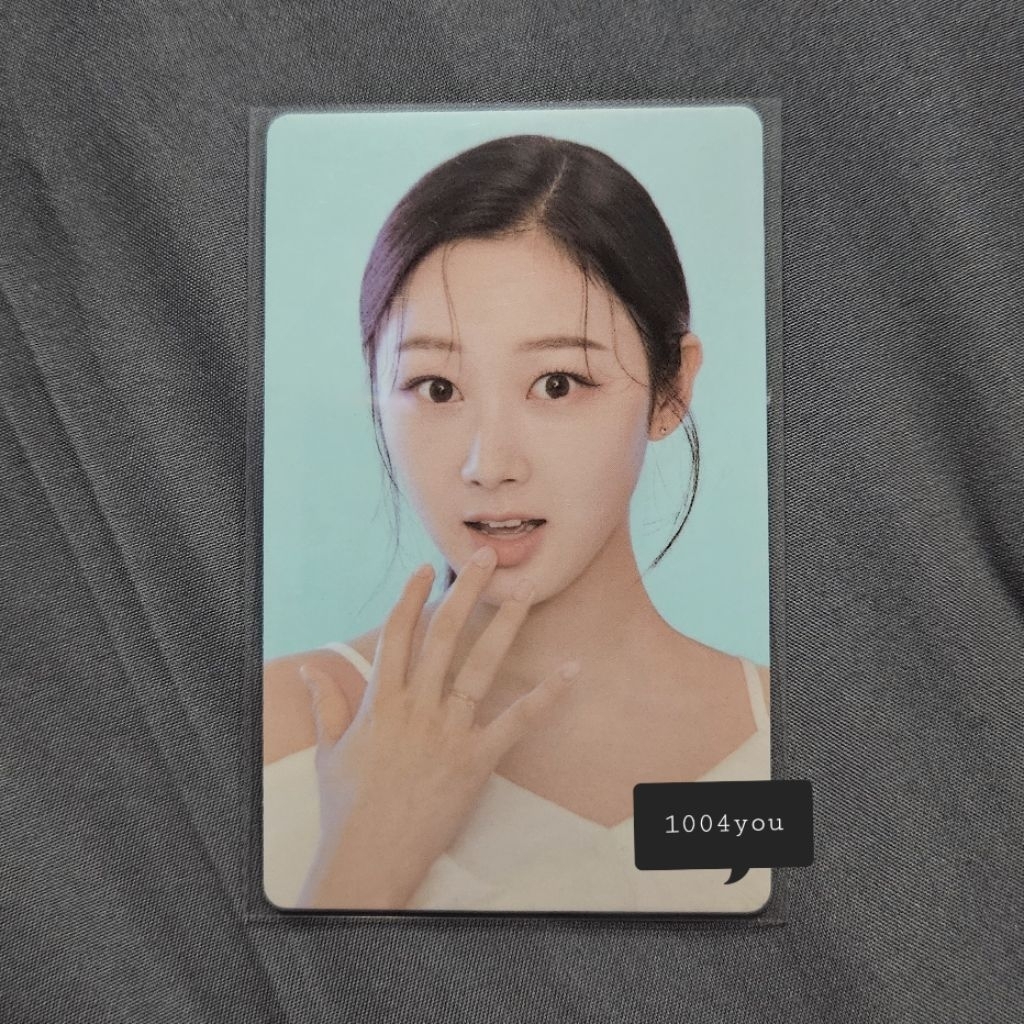Official Photocard Giselle aespa x Mediheal
