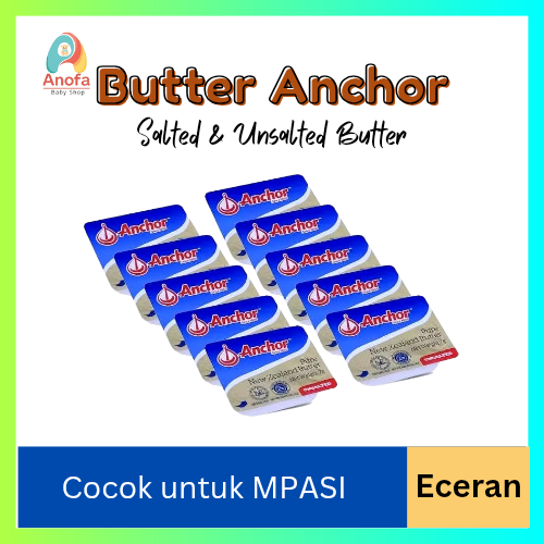 

[ECER SATUAN] ANCHOR UNSALTED BUTTER / SALTED BUTTER MPASI BB Booster