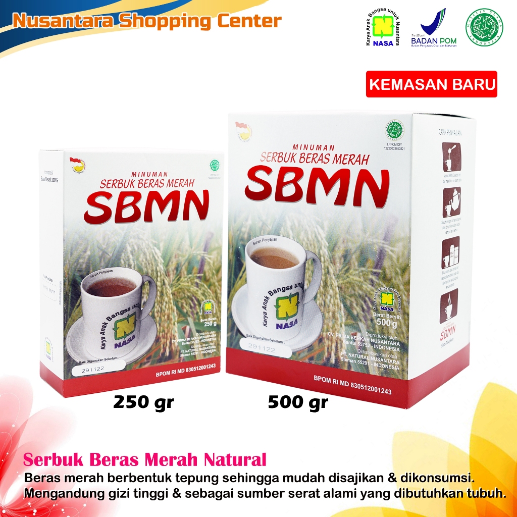 

MINUMAN KESEHATAN KAYA SERAT SERBUK BERAS MERAH NATURAL