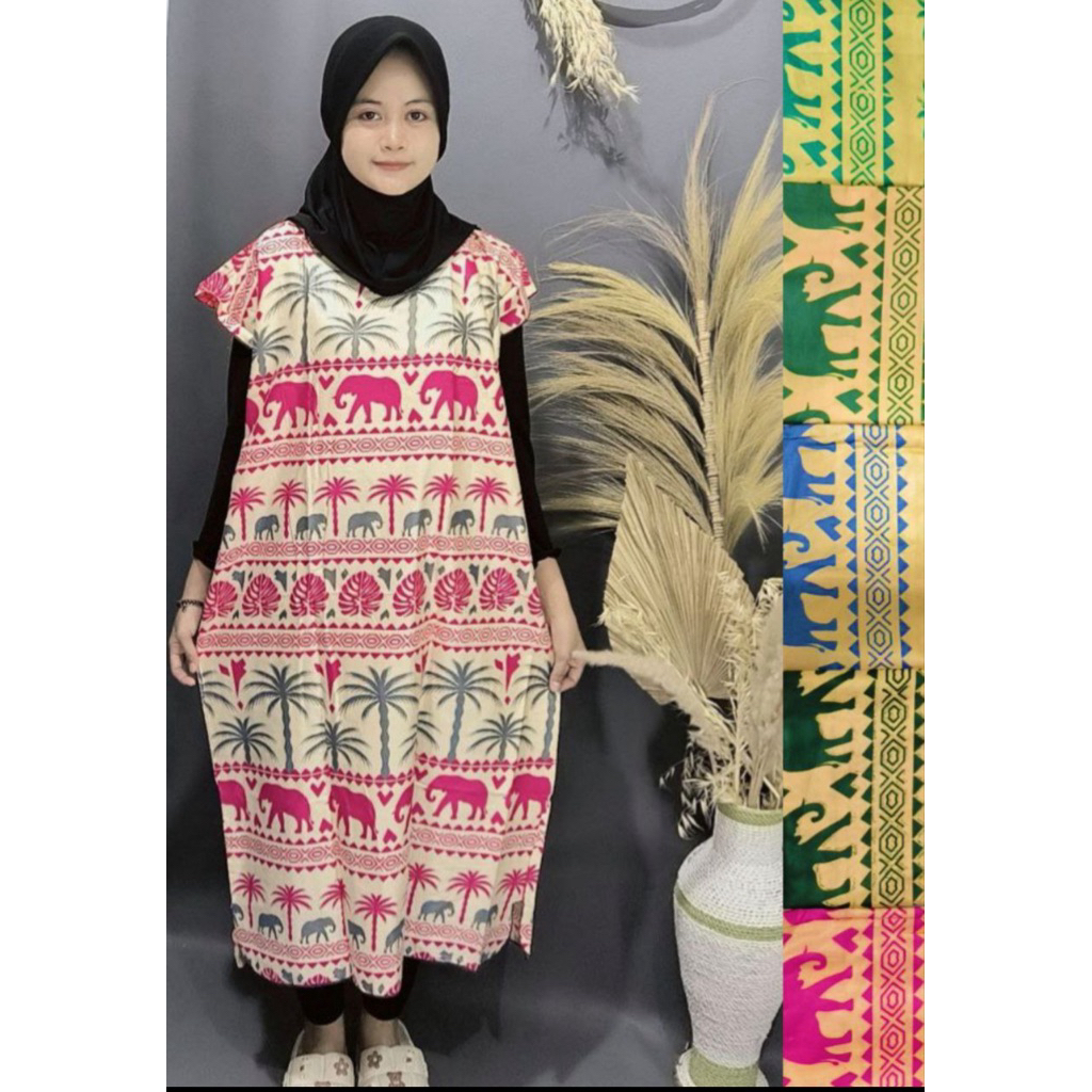 Daster Midi Jumbo (Midi Dress) Ld 120
