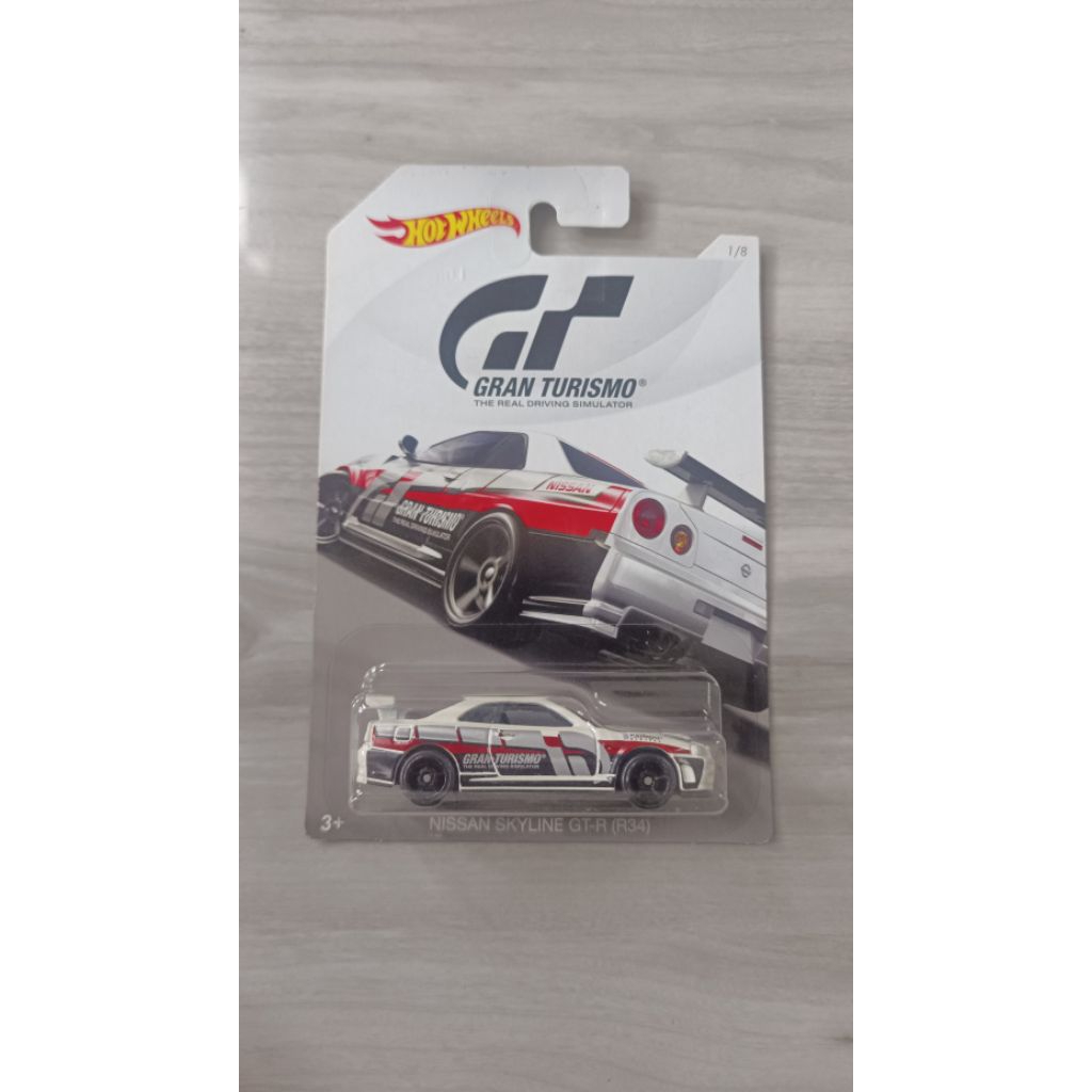 Hot Wheels Series Grand Turismo Nissan Skyline G-TR R34