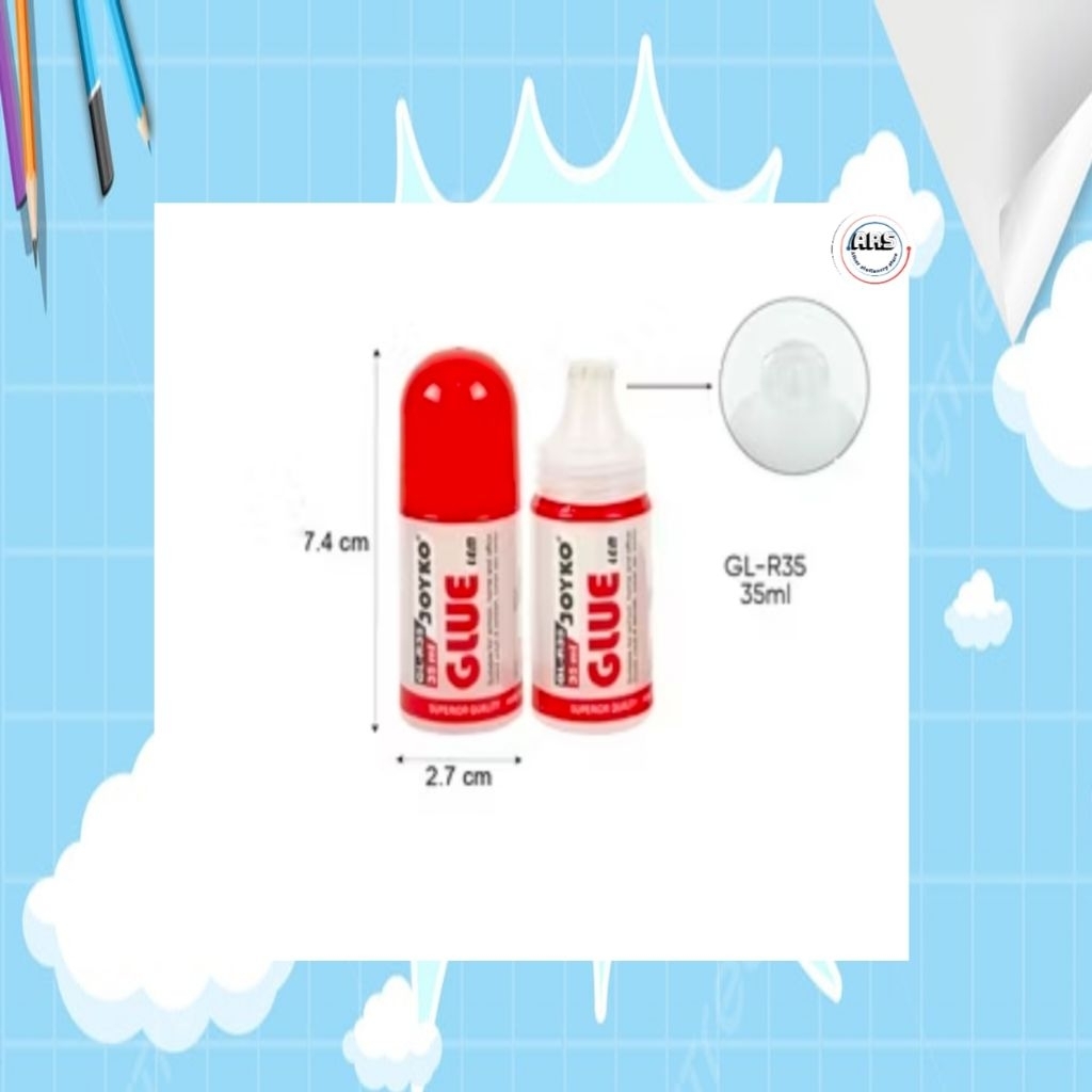 

LEM CAIR JOYKO GL-R35/ LIQUID GLUE STICK 35ML