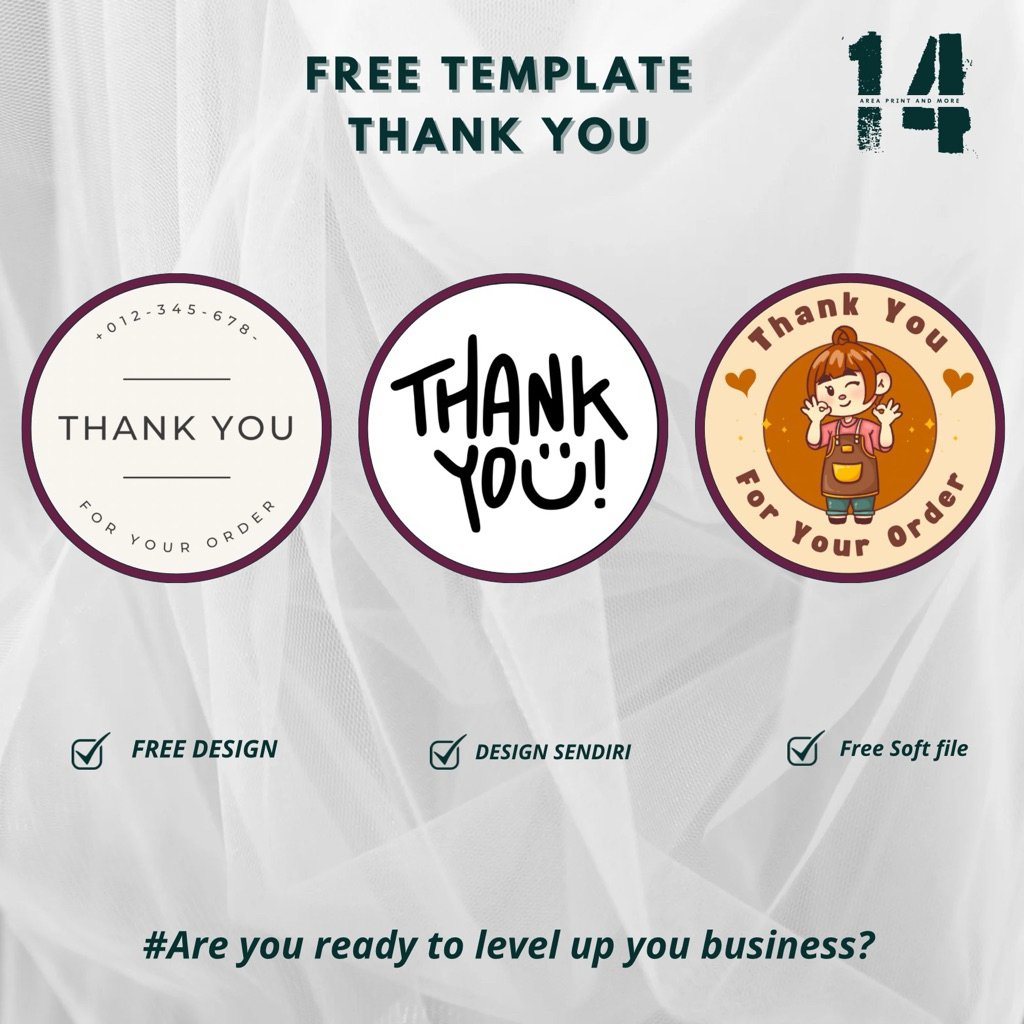 

Stiker Thank You I Sticker thank you I Sticker custom I Stiker custom I Thank you I Thank you for your order
