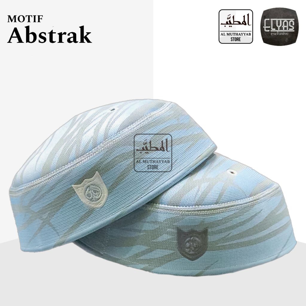 PROMO 8.8 SALE Peci Malaysia A6 ILYAS / ELYAS Motif ABSTRAK Limited Edition Peci Elyas A6 Peci A6 Pe