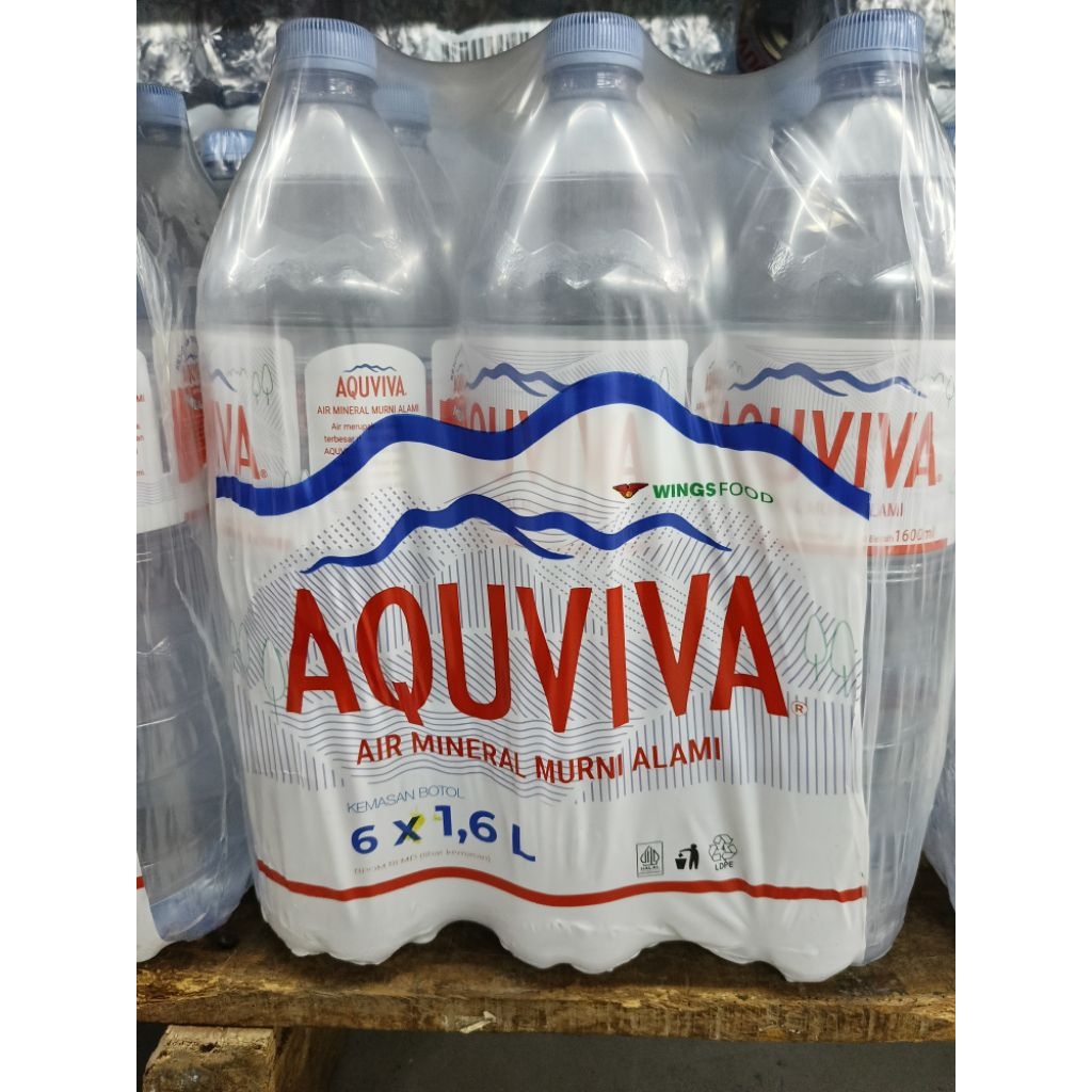 

Air Mineral Aquviva 1600 Ml (6 Botol)