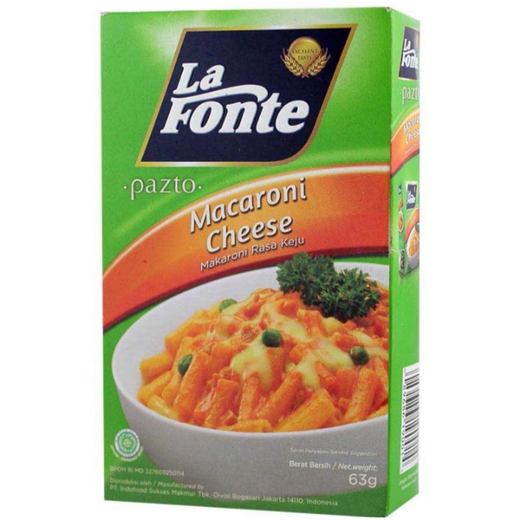 

La Fonte Fronto Mac And Cheese 63 g