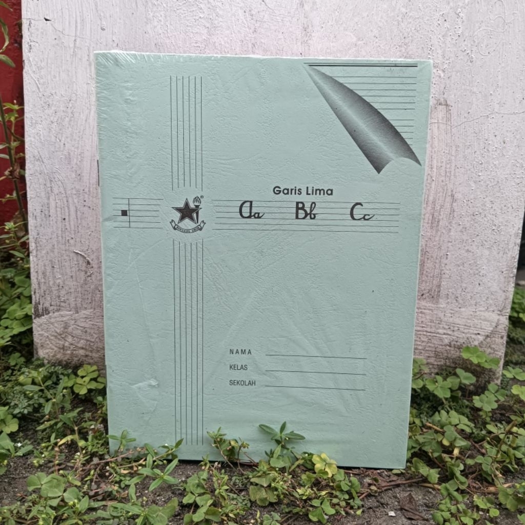 

Paket 5 pcs Buku Tulis Garis Lima Buku Halus Bergaris 5 BO Super Grosir