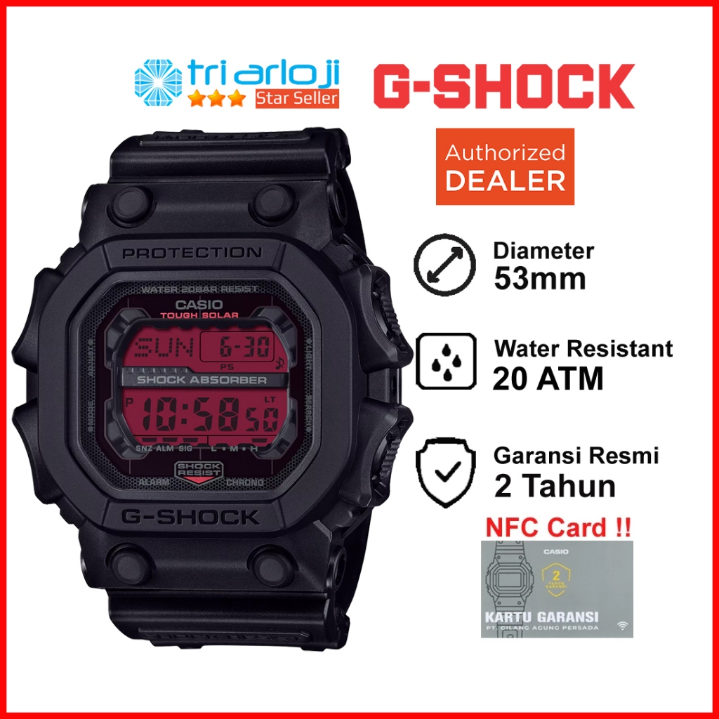 Casio G-Shock GX-56BBR-1DR KING KONG Jam Tangan Pria Digital Solar Black GX 56BBR 1DR GX56BBR GX56 M