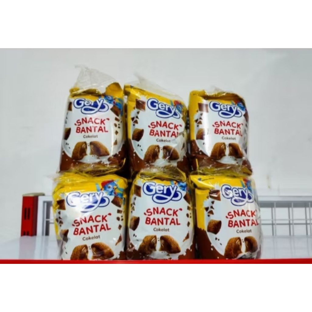 

Gery Snack Sereal Bantal Coklat 5pcs x 26gr