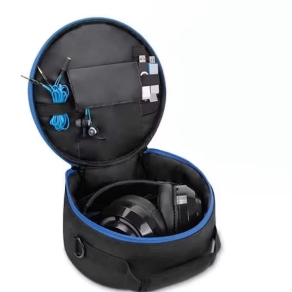 Tas Headphone & Earphone DJ Profesional - Hardcase Pelindung Gaming & Studio
