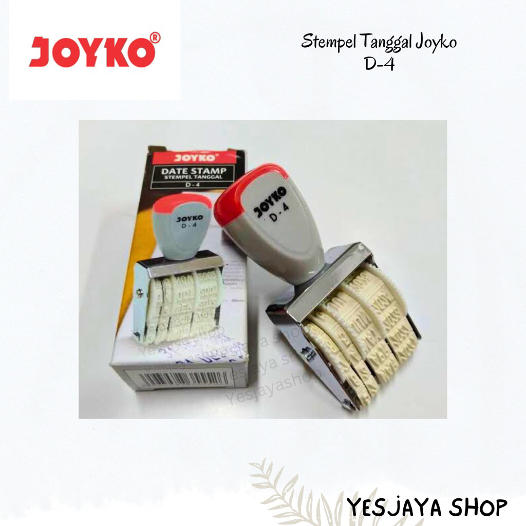 

{1 pc} JOYKO Stempel Joyko D4 / Stempel Tanggal Joyko / Stempel D-4 Joyko