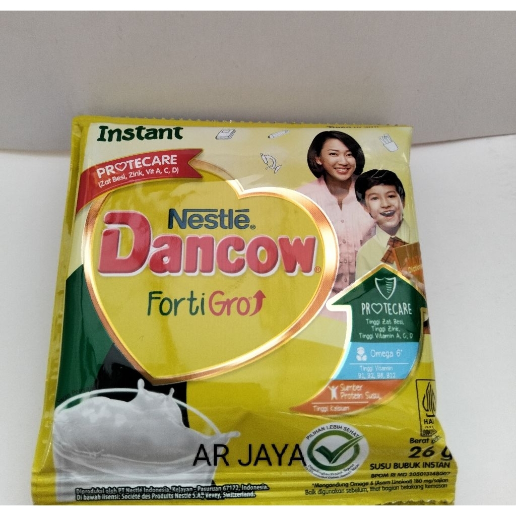 

Susu Dancow putih sachet
