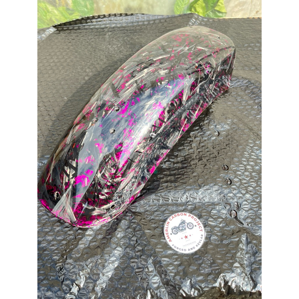 Spakbor kolong RX king Carbon Forged original | Slebor belakang RX King Carbon Forged asli