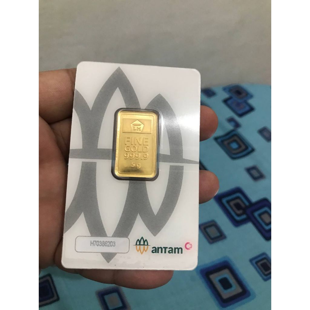 Logam Mulia Antam 5 Gr certieye 2021