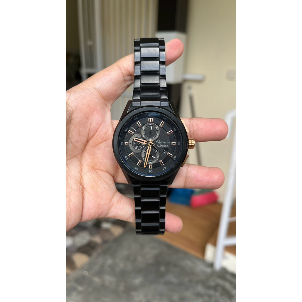 Jam Tangan Pria Alexandre Christie 6654MC Original