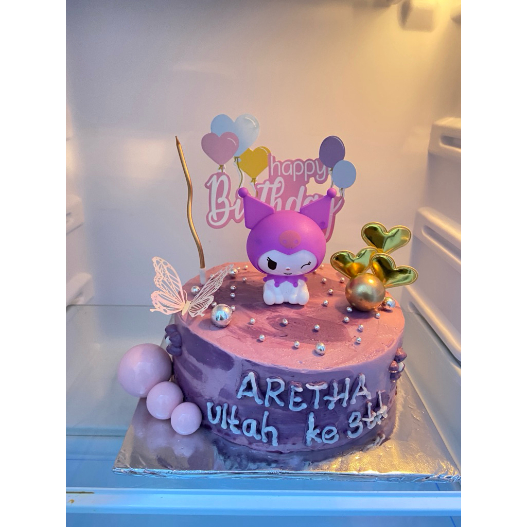

cake kuromi/cake ulang tahun kuromi/cake ulang tahun semarag/cake ulang tahun murah semarang