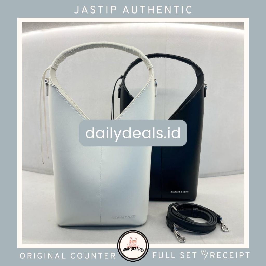 #2-10271519 Simone Angular - Jast[p] CK ORIGINAL COUNTER BUCKET BAG TAS STORE AUTHENTIC ASLI MALL ST