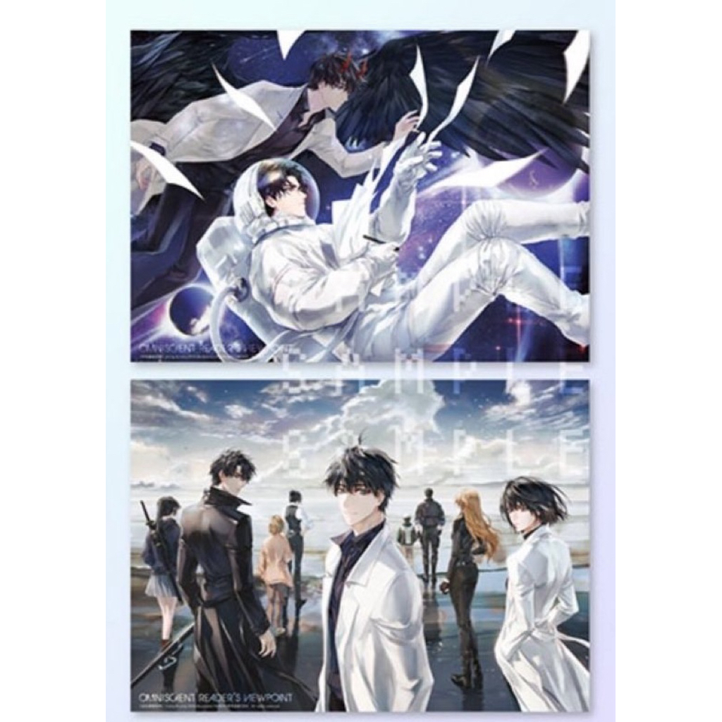 (take all only) orv omniscient reader’s viewpoint tw taiwan vol 11 + 12 poster joongdok kimcom