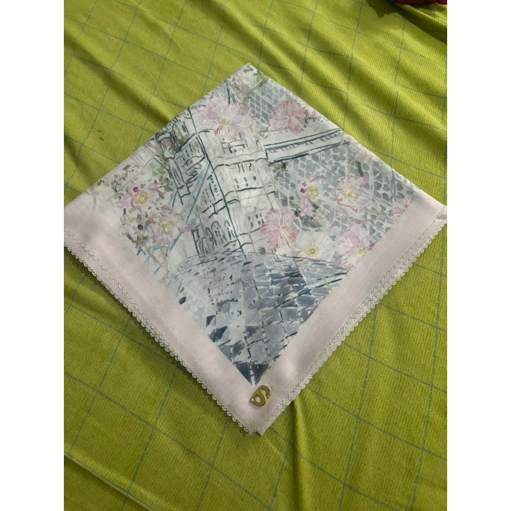 Preloved Buttonscarves Scarf