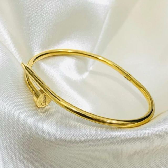 Gelang Tangan Bangle Paku Polos