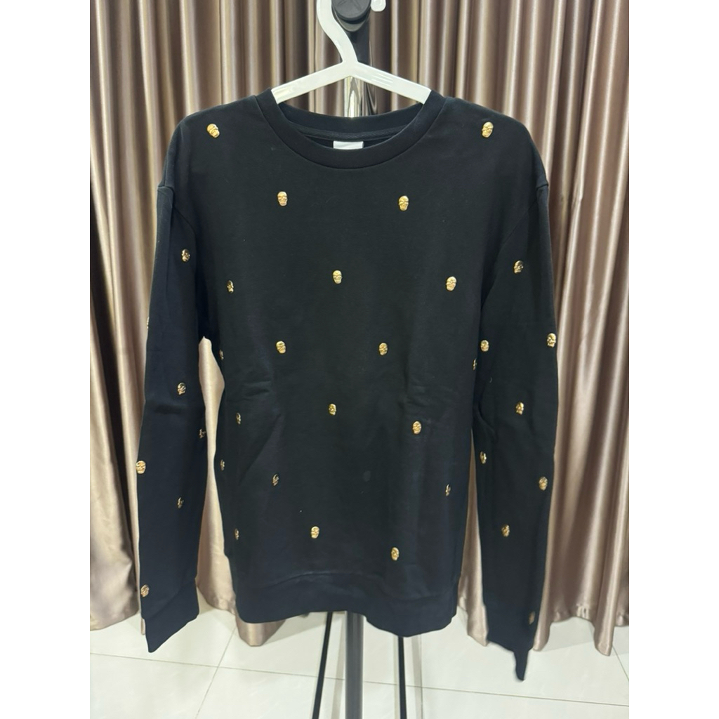 Zara Black Sweater Skull