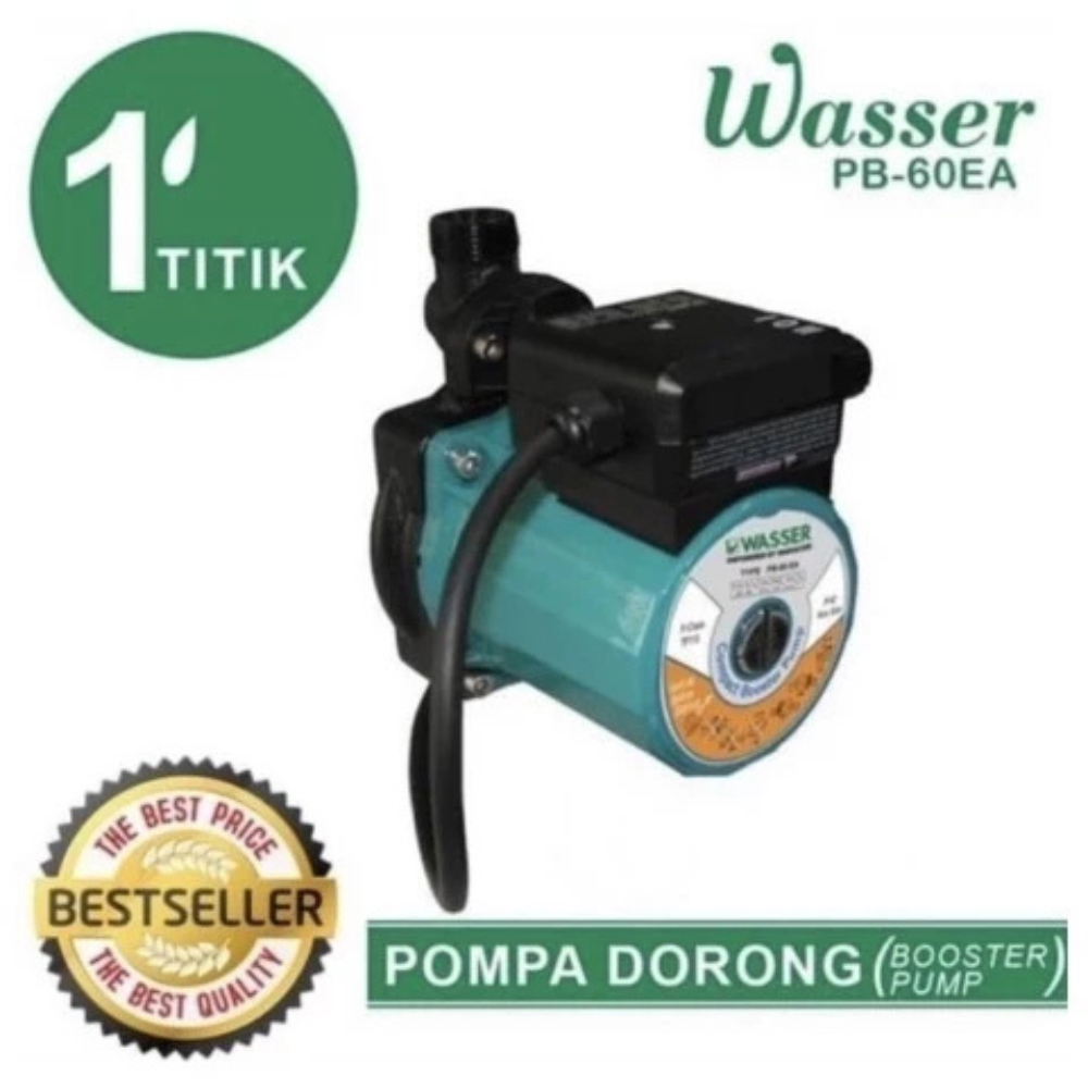 Pompa Booster Wasser PB 60 EA Pompa Air Dorong Watt Kecil 60 watt merk