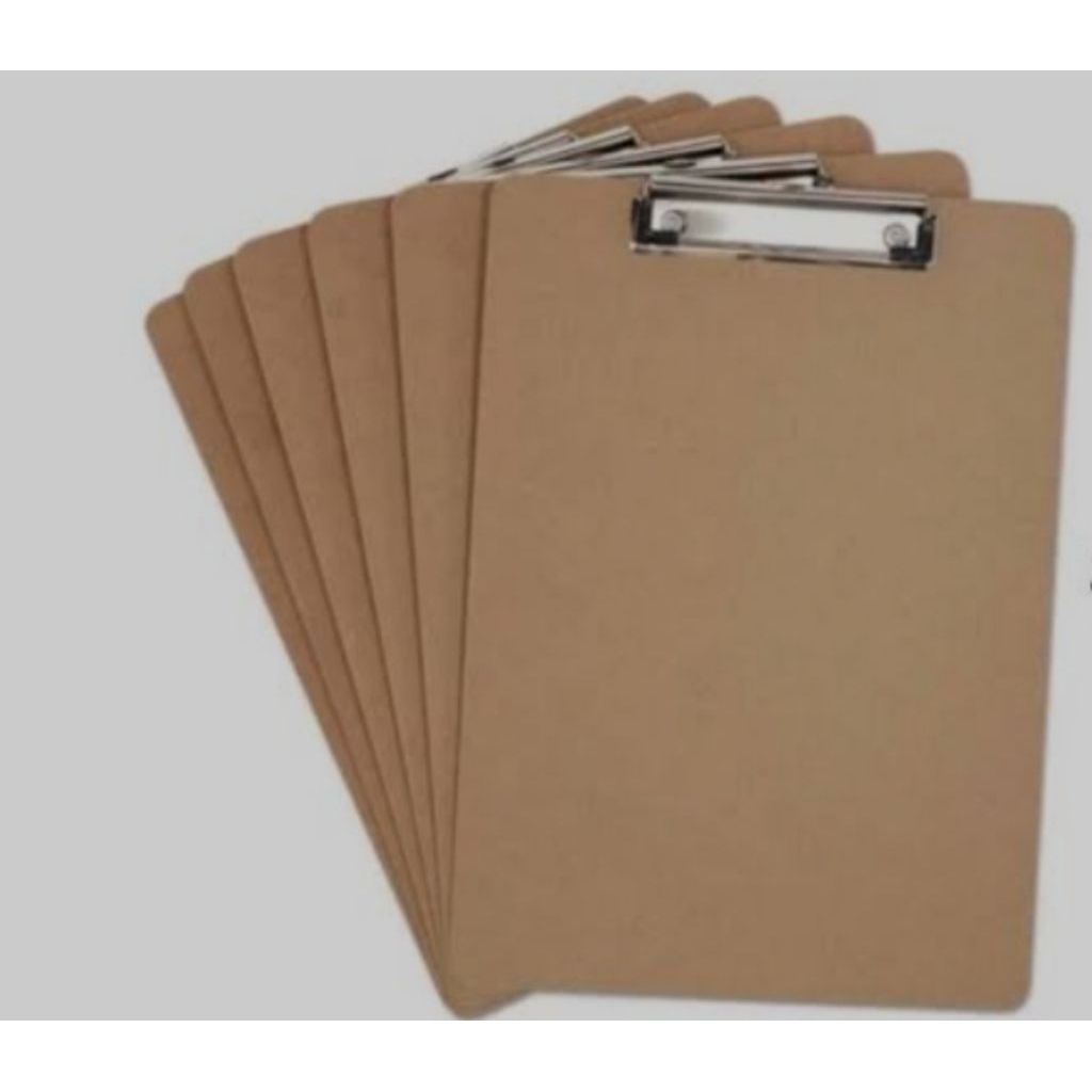 

papan dada/clip board kayu
