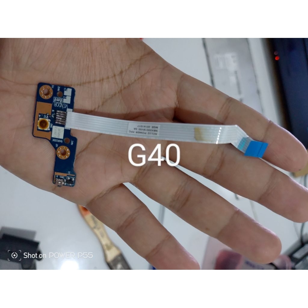 tombol power button on off switch kabel Laptop Lenovo g40 30 45 70 g40-30 g40-45 g40-70