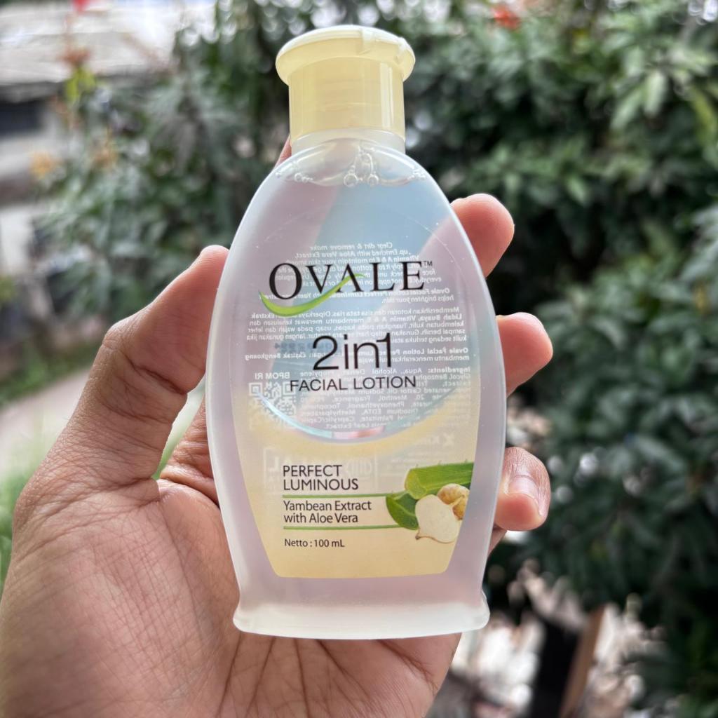 Ovale facial lotion 100ml/pembersih wajah - toner badan - micellar water