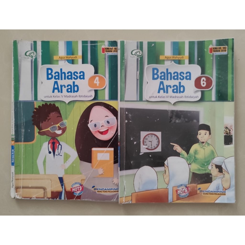 Buku Bahasa Arab untuk anak SD/MI kelas 4 dan 6