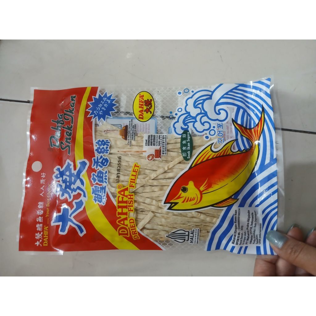 

snack ikan dried fish fillet pack 30 gr