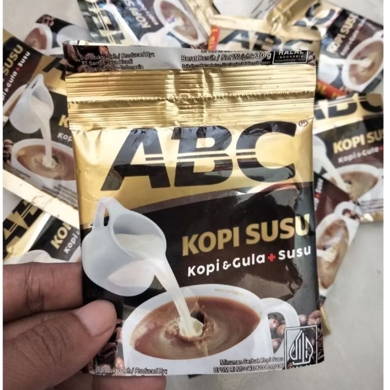 

Bungkus bekas kopi ABC Susu