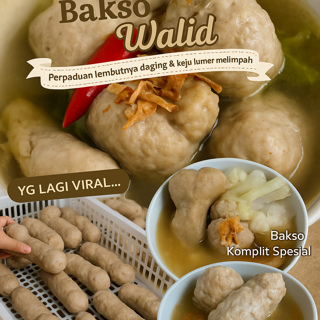 

BAKSO WALID | PENTOL SOSIS ISIAN KEJU | MAKANAN VIRAL BENTUK ANEH BURUNG