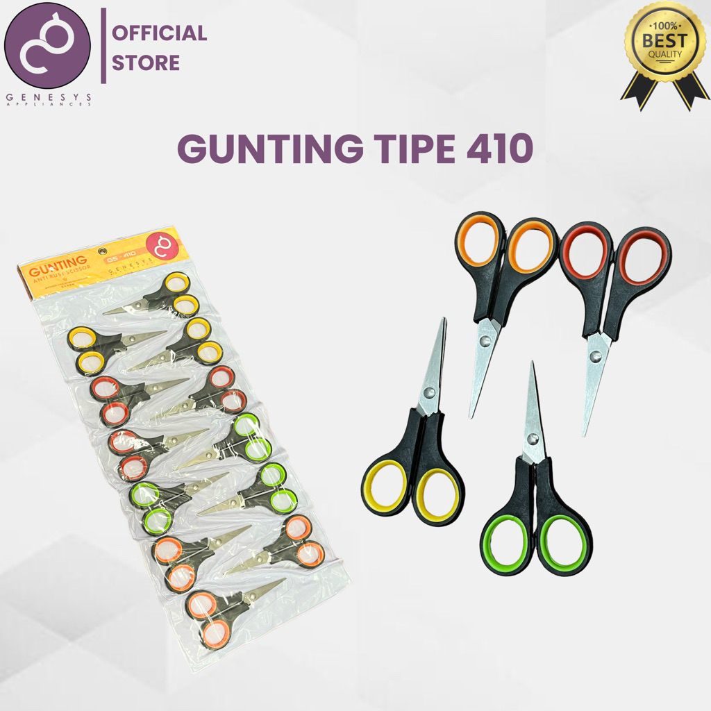 

GENESYS - GUNTING KECIL TIPE 410 size 4,5inc RENCENGAN