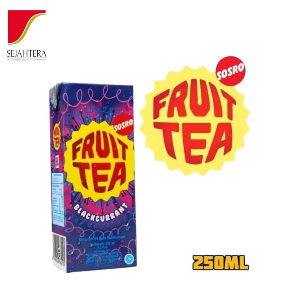 

Fruit Tea Sosro Rasa Blackcurrant 250ml – Minuman Teh Buah Siap Minum