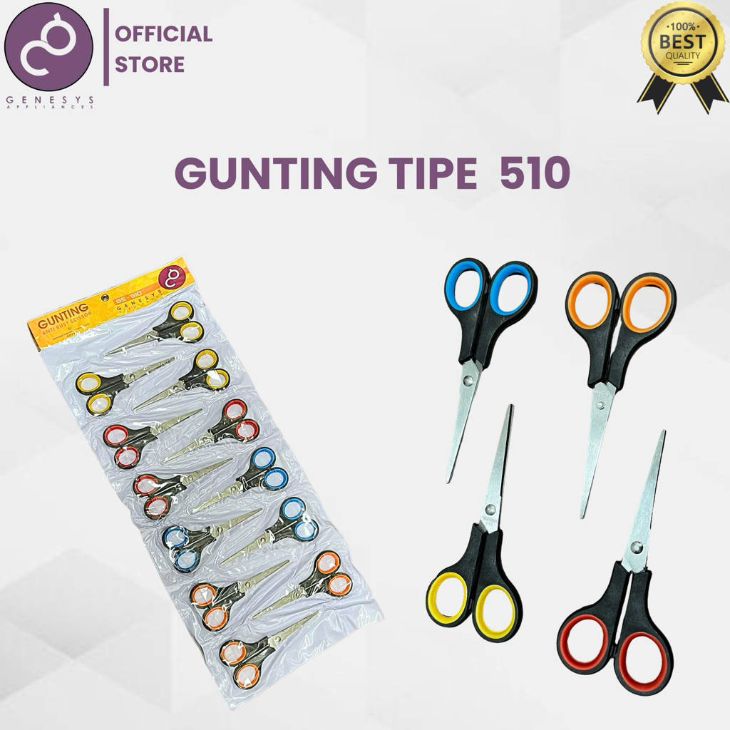 

GENESYS - GUNTING BESAR TIPE 510 SIZE 5,5 inch RENCENGAN