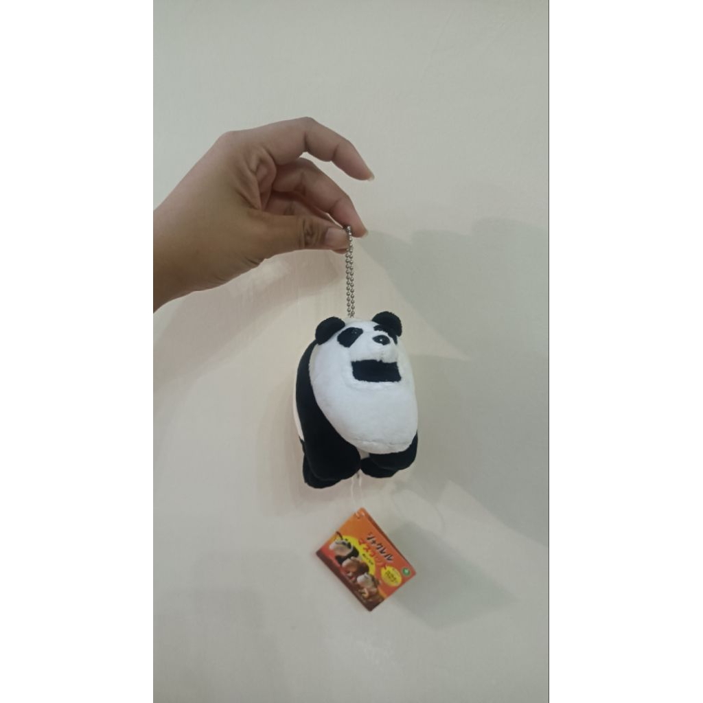 Gantungan Kunci / Ganci / Gantungan Tas Panda  Shakurel Planet Ori (Rare) Langka