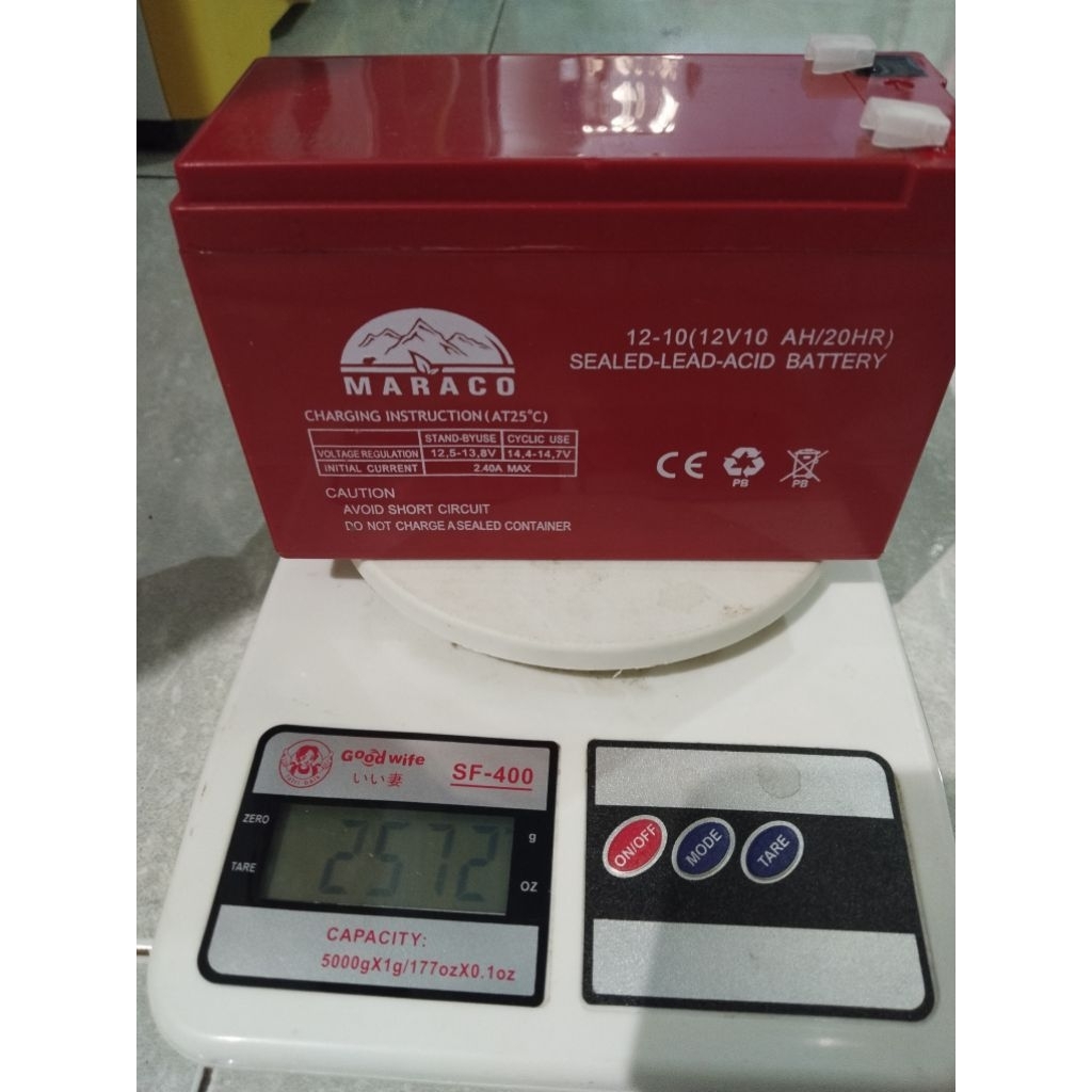 Rumahleha Aki Battery Sinleader 12V 10Ah Aki Sinleader Oren Aki 10Ah Maraco Aki Sprayer Hama