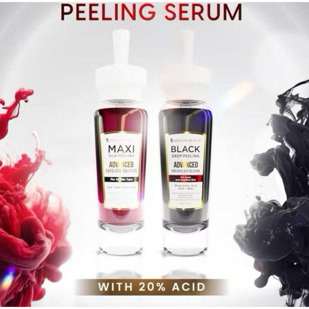 MS Glow - Peeling Serum - Eksfoliasi kulit